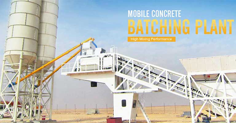 Mobile Concrete Batching Plants
