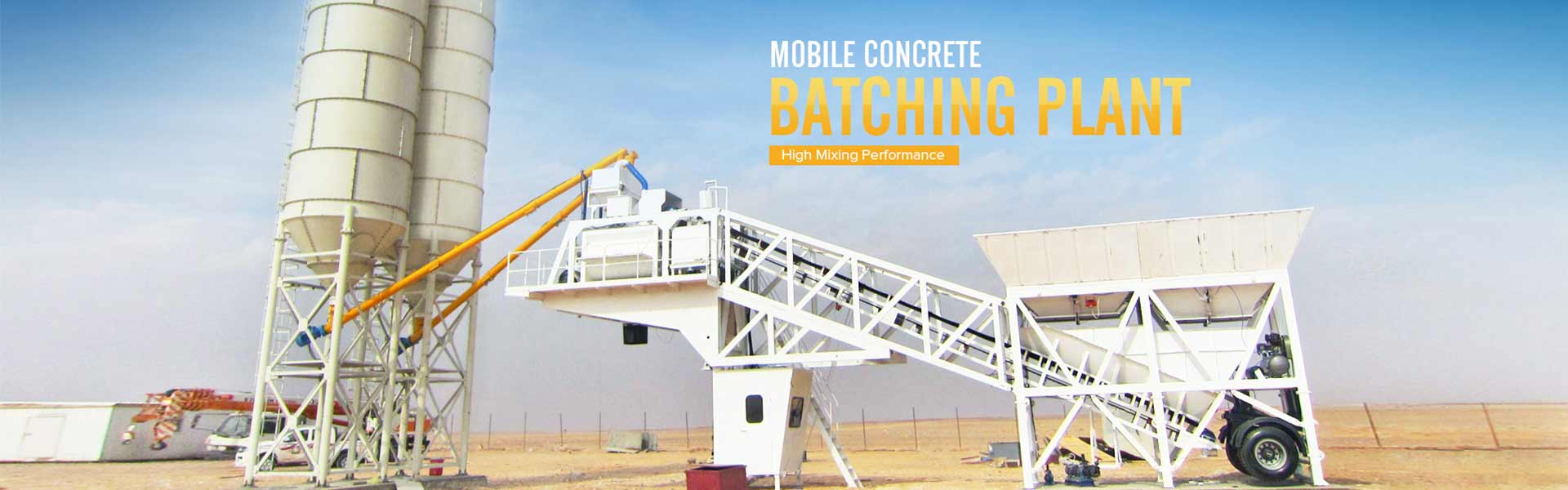 Mobile Concrete Batching Plants