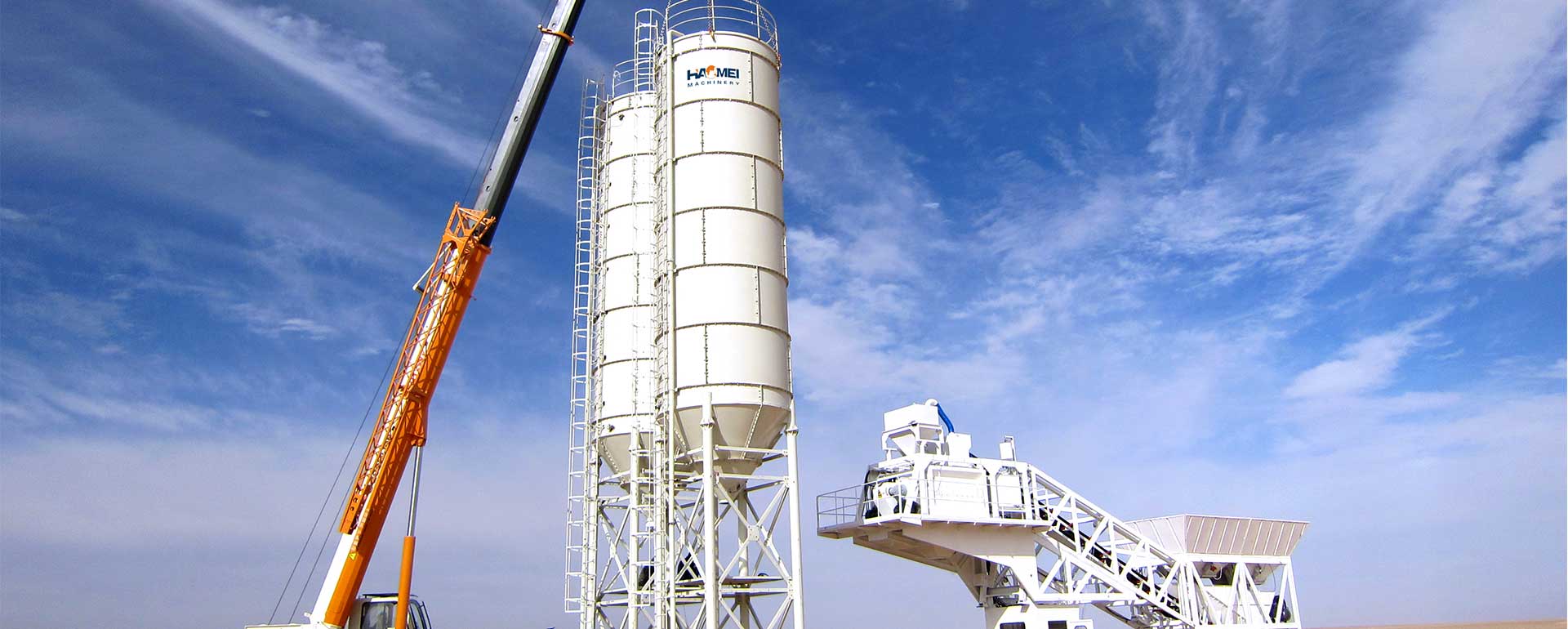 Mobile Concrete Batching Plants