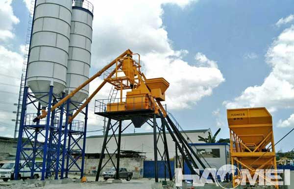 How does a concrete batching plant perform?