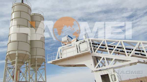 Concrete Portable Batching Plant Management In Thunderstorm