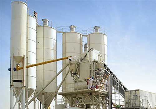 Sand storage bin designs of concrete batching plant