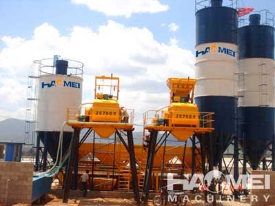 concrete batching plant ancillary facility