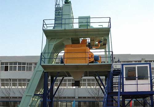 YHZS75 Mobile Concrete Batching Plant