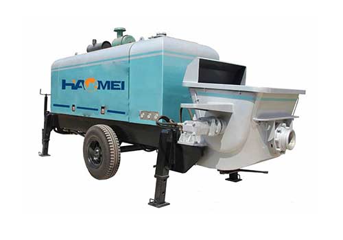 Trailer Concrete Pump - A Flexible and Efficient Construction Site Solution