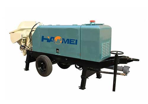 HBT80S1813-145R Trailer Concrete Pump