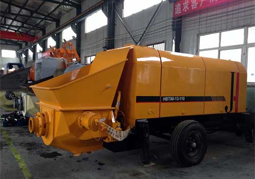 HBT80S1813-110 Trailer Concrete Pump