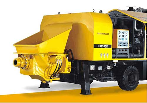 HBT80S1813-110 Trailer Concrete Pump