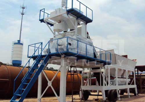 YHZS60 Mobile Concrete Batching Plant