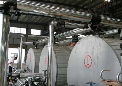 160t H Asphalt Mi Plant (LB2000) for Road Construction