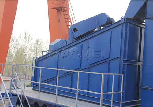 Mobile hot mix plant asphalt batch mix plant