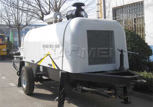 Ready mix concrete pump concrete lorry with pump