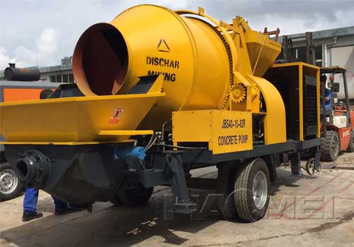 Shotcrete pump ready mix concrete delivery and pumping